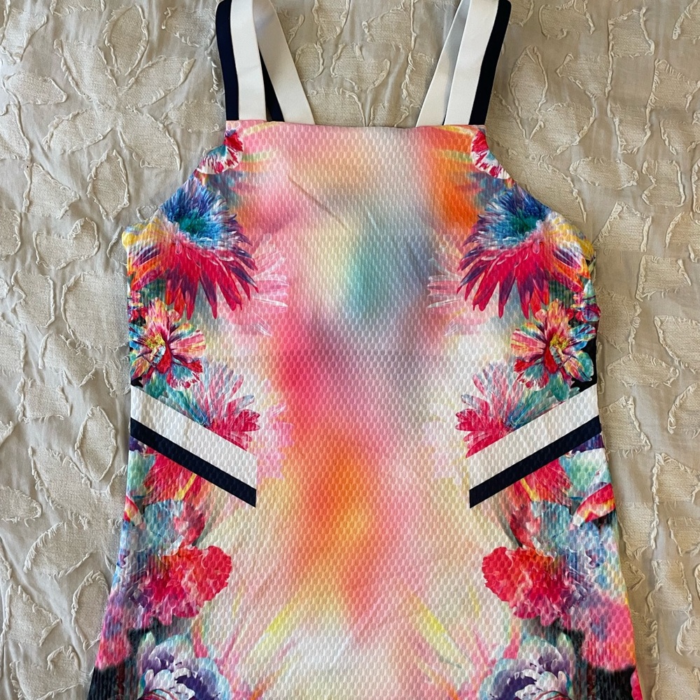 Lucky in Love tennis tank top